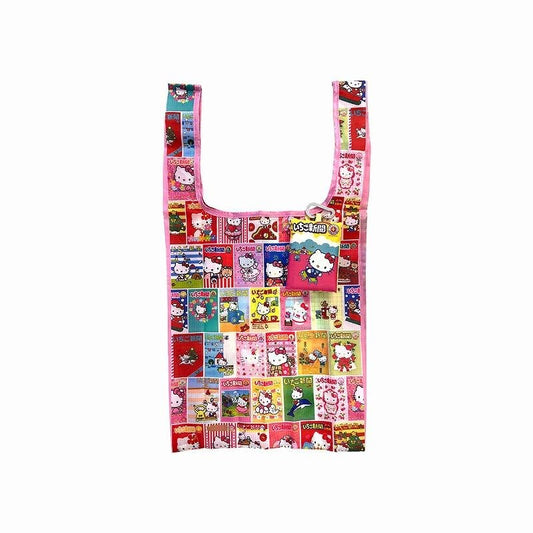 [YELLOW] "Sanrio Strawberry News 50th Anniversary" Eco Tote Bag - Rosey’s Kawaii Shop