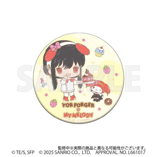 [YOR / MY MELODY] "SPY x FAMILY x Sanrio" Tin Mirror - Rosey’s Kawaii Shop