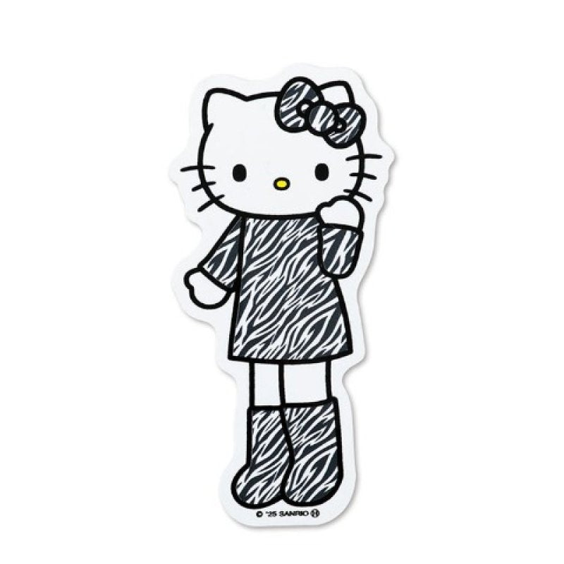 [ZEBRA] "Hello Kitty Style Up" Sticker - Rosey’s Kawaii Shop