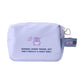 [KUROMI] "Sanrio Pouch" RECTANGLE Pouch