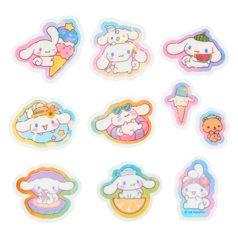[CINNAMOROLL] "Sanrio Summer" Sticker Flakes