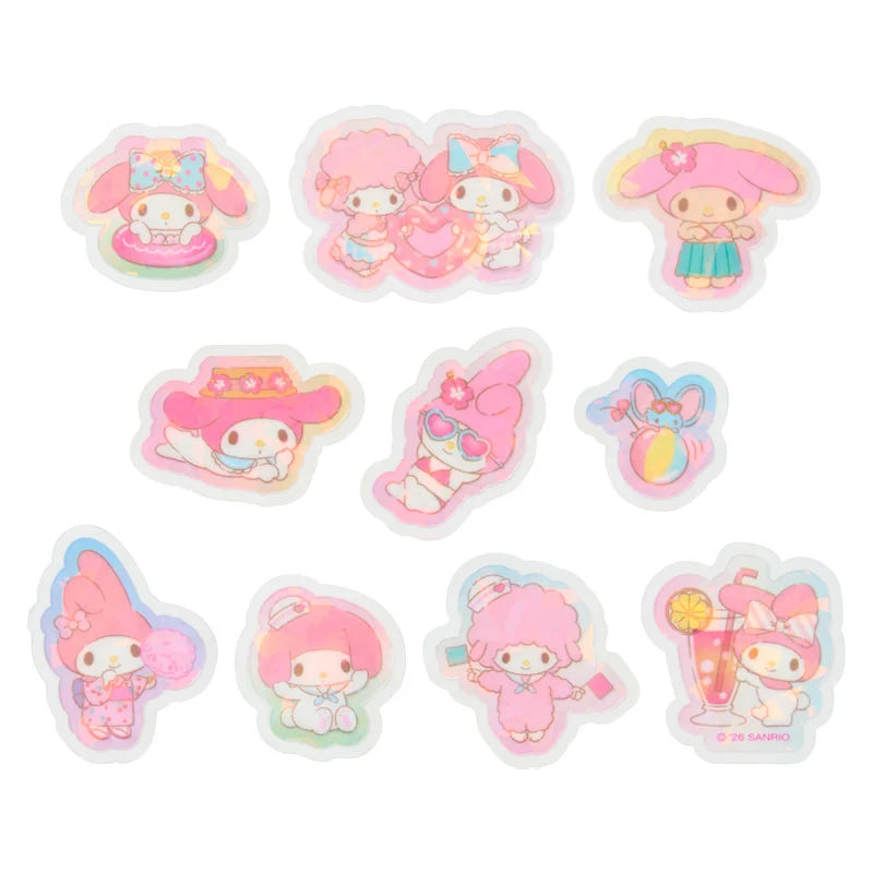 [MY MELODY] "Sanrio Summer" Sticker Flakes