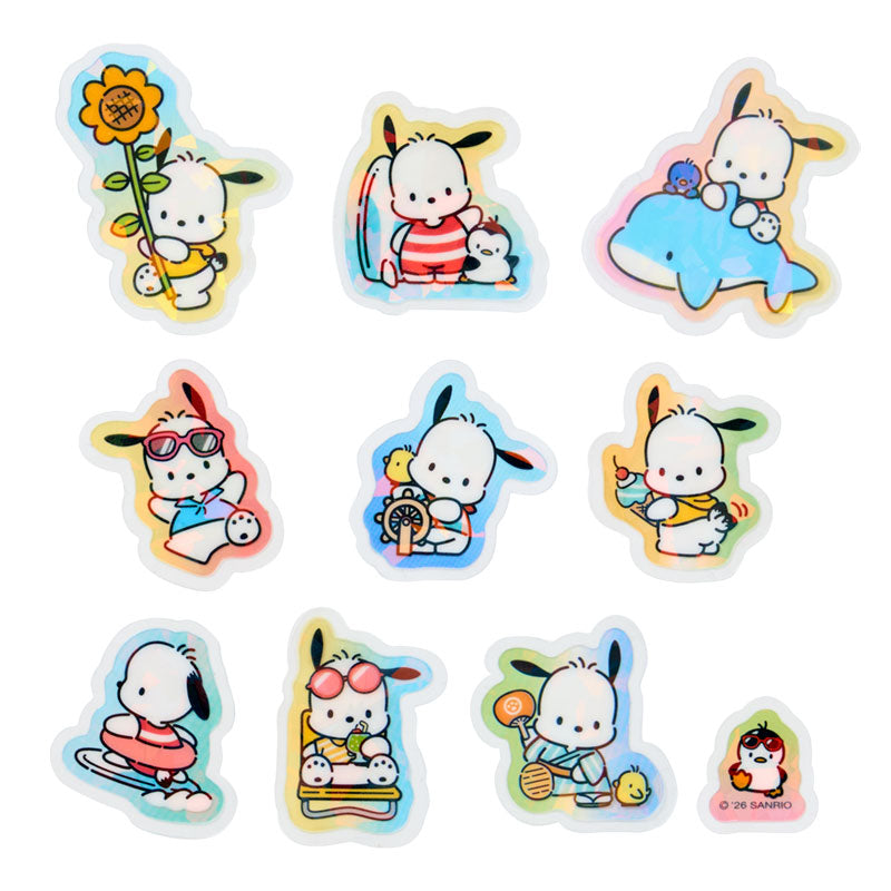 [POCHACCO] "Sanrio Summer" Sticker Flakes