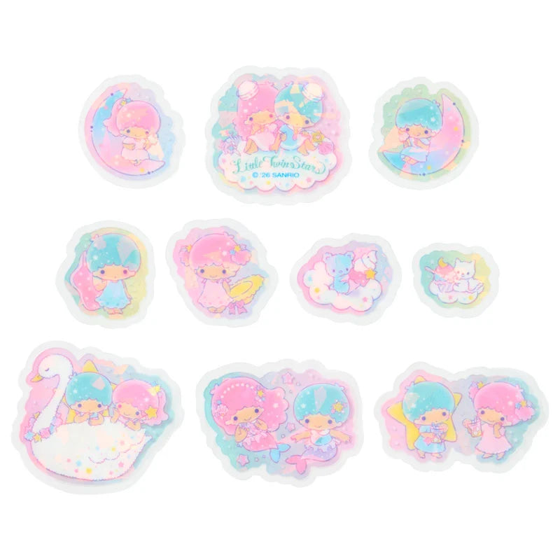 [LITTLE TWIN STARS] "Sanrio Summer" Sticker Flakes