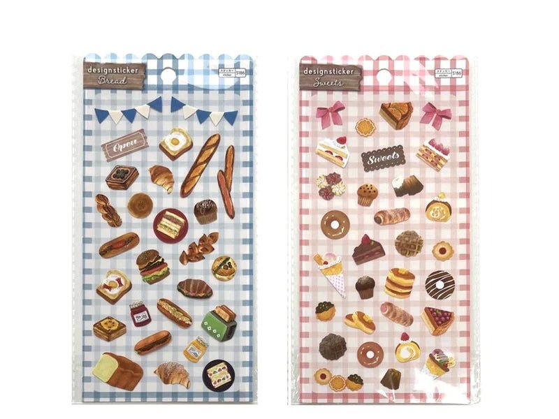 "Breads & Sweets" Sticker Sheet - Rosey’s Kawaii Shop