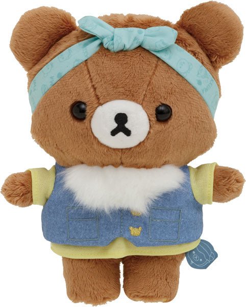 [Chairokoguma] Rilakkuma "Komorebi Camp" Atsumete Plush - Rosey’s Kawaii Shop