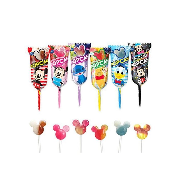 GLICO Disney Popcan Soda Lollipop (1 PC) - Rosey’s Kawaii Shop