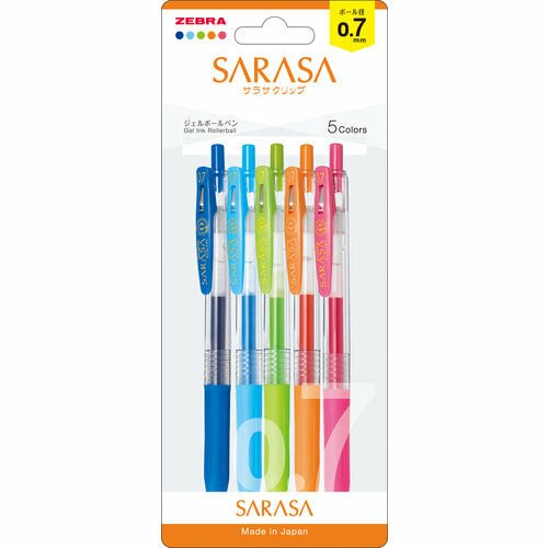 ZEBRA Sarasa "BASIC Colors" Ballpoint Pen Set - Rosey’s Kawaii Shop